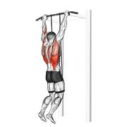 Band Assisted Pullup demonstration animation