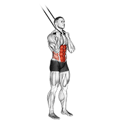 Band Standing Crunch demonstration animation