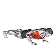 Clapping Pushup demonstration animation