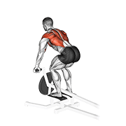 T Bar Row demonstration animation